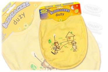 Śliniak duży TERJAN żółty