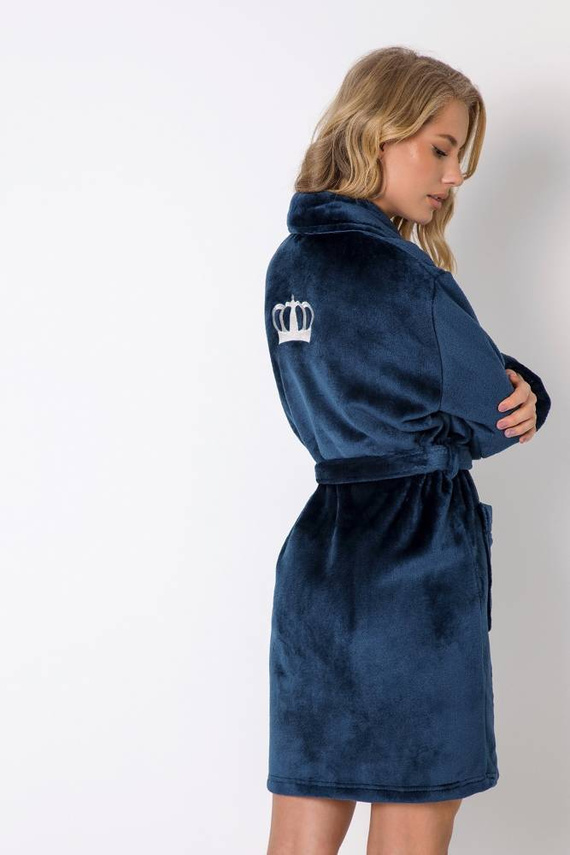 Szlafrok damski Eve Bathrobe Aruelle - dusty pink