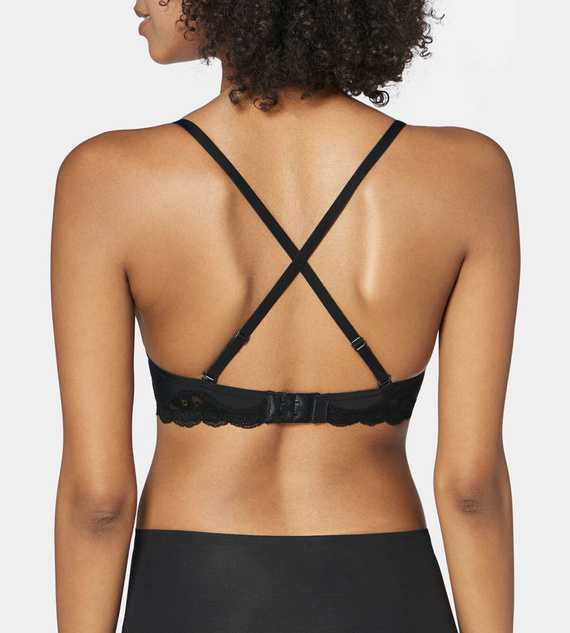 Biustonosz push up Lovely Micro WHUM Triumph beżowy