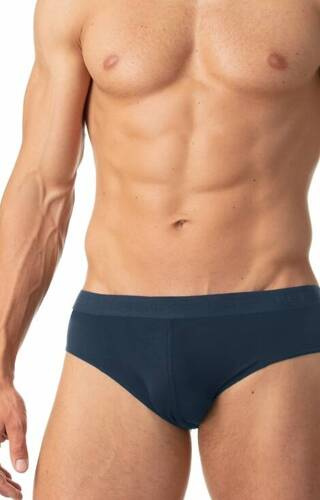 Slipy męskie MPP 005 Bamboo  2-pak Key granatowy