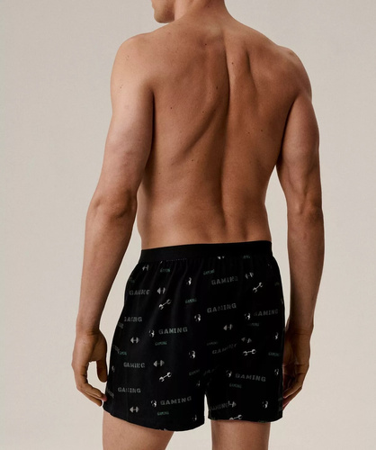 Bokserki męskie Atlantic 2MBX-084/25 – 2-pak, bawełniane, dopasowane