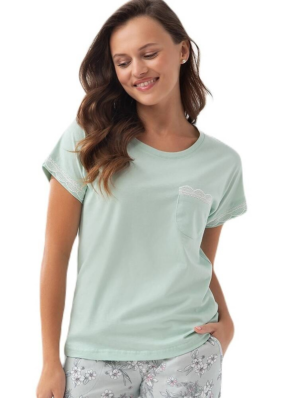 Piżama Damska 342 Luna -zielony