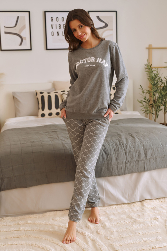 PM.5240 Piżama Damska Doctor Nap -grey