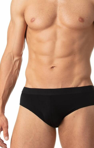 Slipy męskie MPP 005 Bamboo  2-pak Key czarny