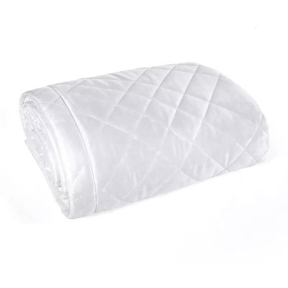 Eurofirany Ria 6 narzuta welurowa pikowana dekoracyjna biały