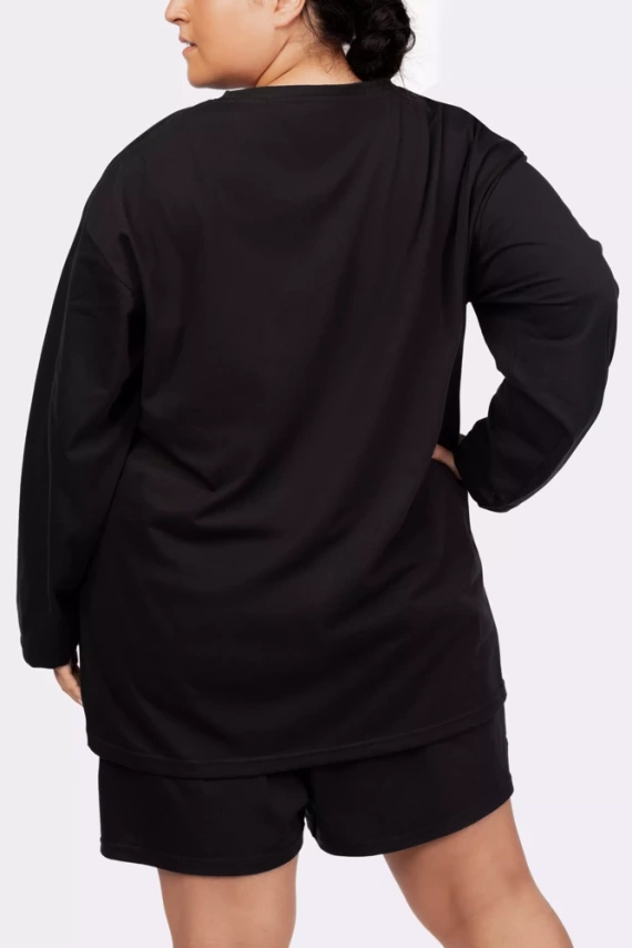 Piżama damska Joy longsleeve Mona black