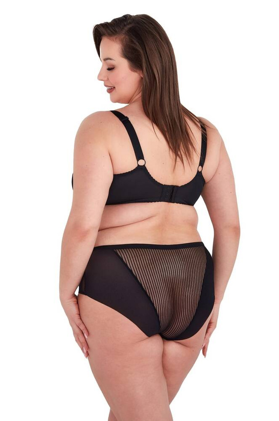 Figi damskie GFP 1211 Kim Gaia czarny beżowy