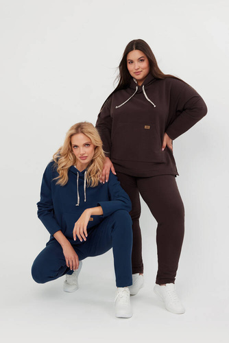 Bluza damska Lagos Italian Fashion - brązowy 