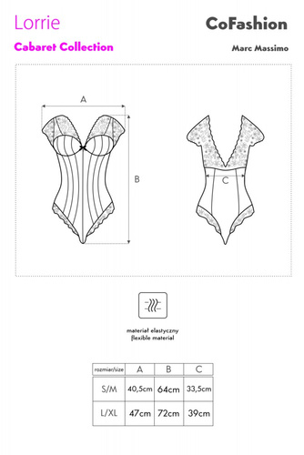 Body damskie Lorrie CF 90450 CoFashion Marc Massimo