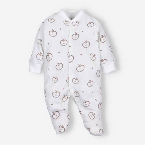 Pajacyk z bawełny organicznej Happy Apples Nini