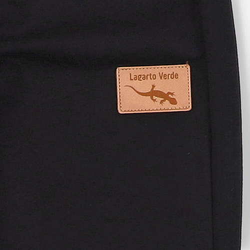 Lagarto Verde Spodnie dresowe dla chłopca- czarny