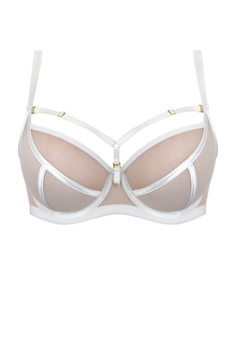 Biustonosz miękki 19064 Naked Mediolano biały 