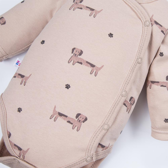 Body kopertowe Puppy Playtime Eevi - beżowe