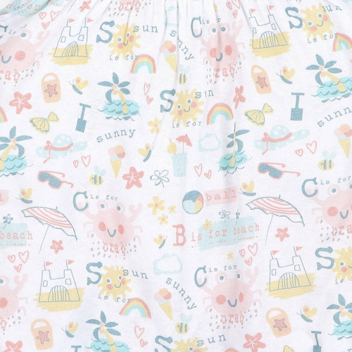 Rampers bawełniany Sunny Nini druk 