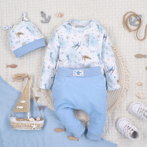 Body niemowlęce Sea Of Joy Nini – bawełna organiczna, długi rękaw