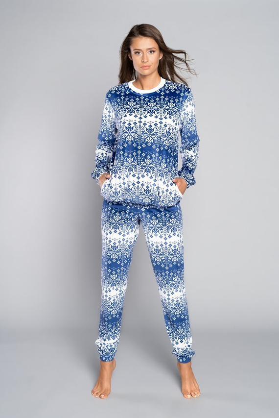 Polarowy Komplet Damski Snow Italian Fashion - szary