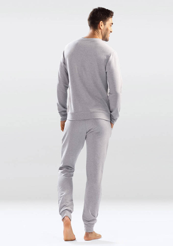 Komplet Męski Justin Dkaren szary