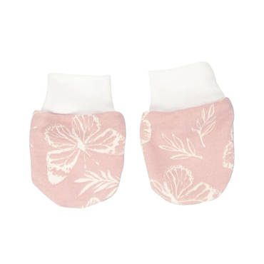 Niedrapki rękawiczki Motylki Martex różowy