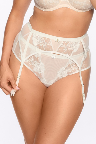 1281 Esme Pas Do pończoch Gaia - ecru