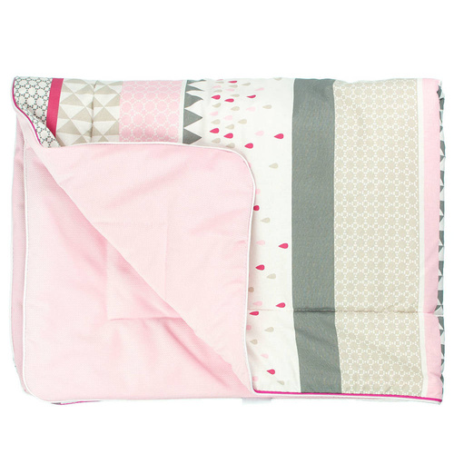 Kocyk niemowlęcy Papugi Martex zielony