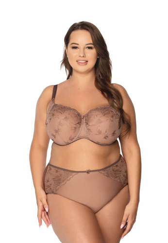Biustonosz soft BSM 1108 Lorena Maxi Gaia mokka 