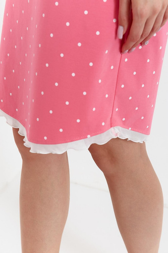 Koszula nocna 446  Cana -różowy