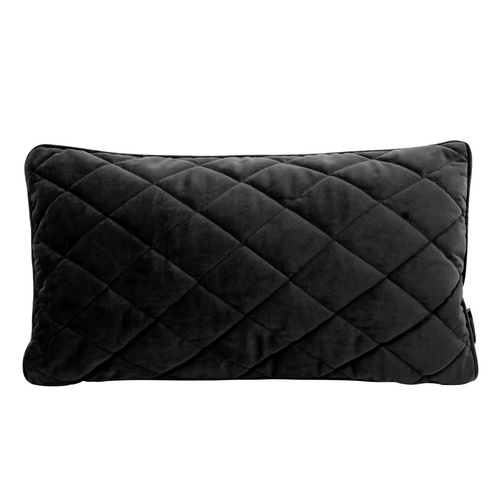 Poduszka dekoracyjna welwetowa Velvet 28/29 Eurofirany - czarny