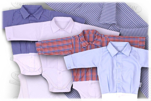 Koszulo- body długi rękaw Terjan białe