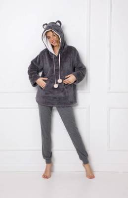 Bluza kangurka Fiona Sweater Aruelle - grey