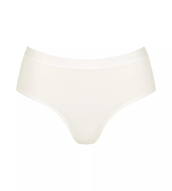 Figi Damskie 2-pak Casual Midi Sloggi Go - silk white