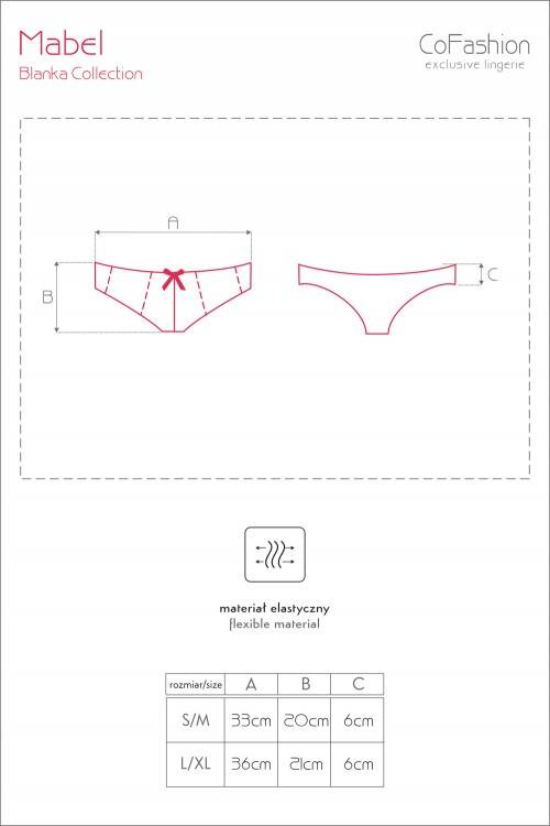 Figi damskie Mabel CF 90300 CoFashion Marc Massimo biały