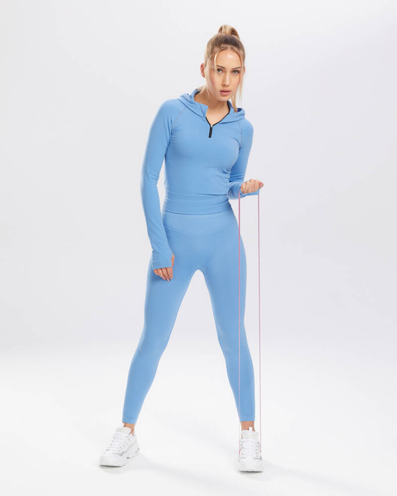 Bluza sportowa damska Adapt Spaio linchen blue