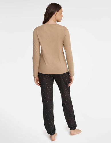 Piżama Damska 40936 Glam  Henderson beżowy 