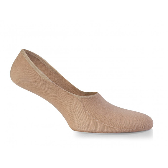 Stopki męskie niewidoczne mokasynki balerinki Sesto Senso beżowy