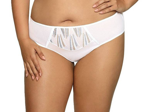 Półusztywniany Biustonosz Maxi 1941 Ava - biały