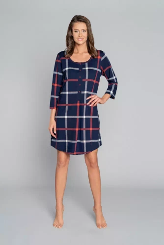 Koszula damska, 3/4 rękaw Izera Italian Fashion - druk