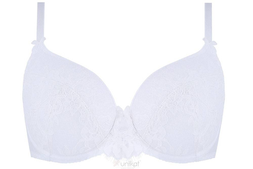 Biustonosz usztywniany Melody full cup Unikat biały 