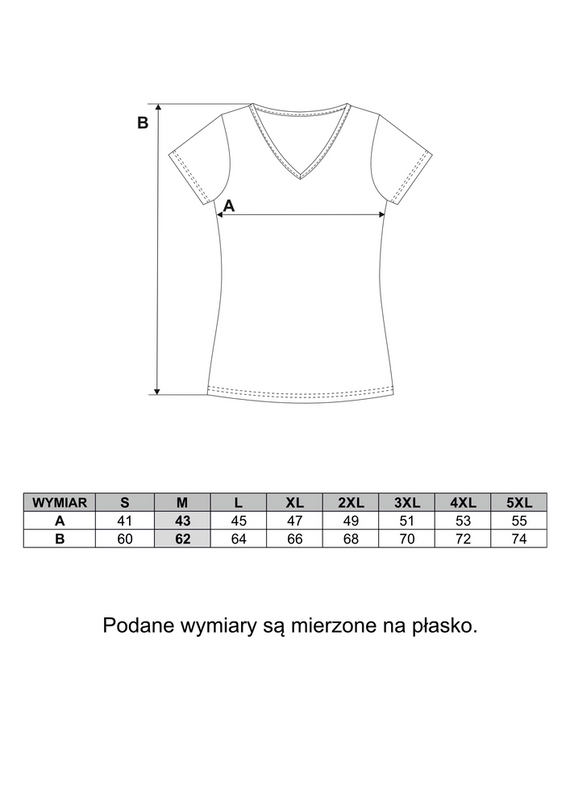 T-shirt damski BD900-420-V Moraj - jasny szary melanż