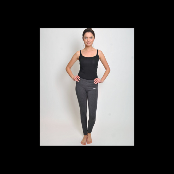 Spodnie Legginsy sportowe Venus Sesto Senso grafitowy melanż