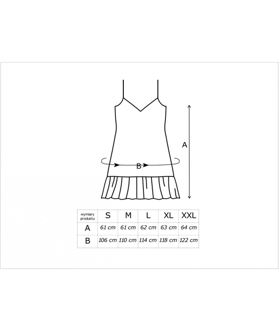 Koszula nocna Cherry Donna - fuksja