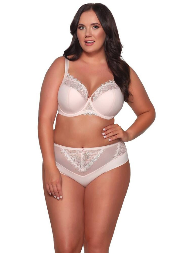 2076 Biustonosz Półusztywniany Ava różowy