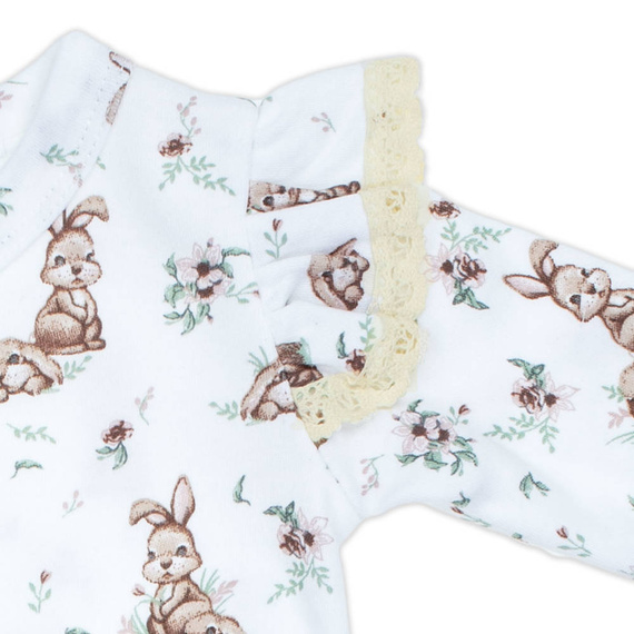 Pajacyk niemowlęcy z nadrukiem 196031 Bunia Nicol