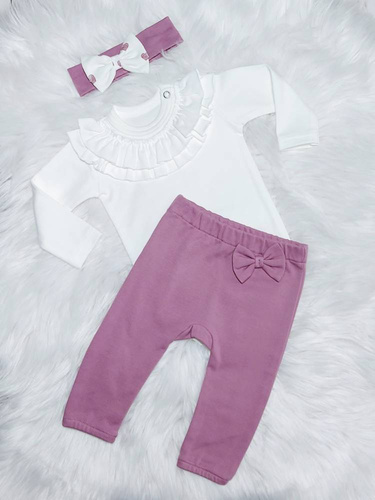 Spodnie niemowlęce Tosia Bambarillo granatowy