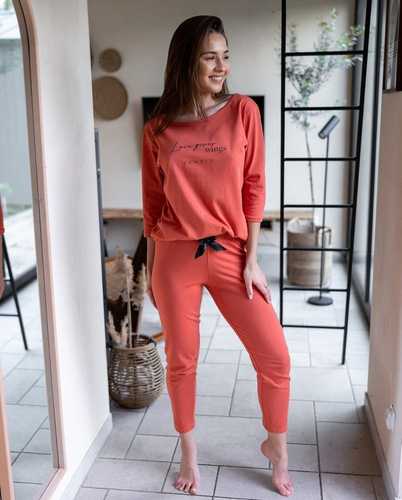 Sensis Piżama damska Hypnotic - rudy