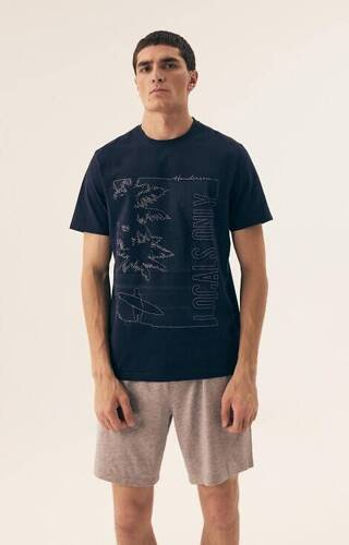 Piżama Męska 42598 Surf  Henderson - navy