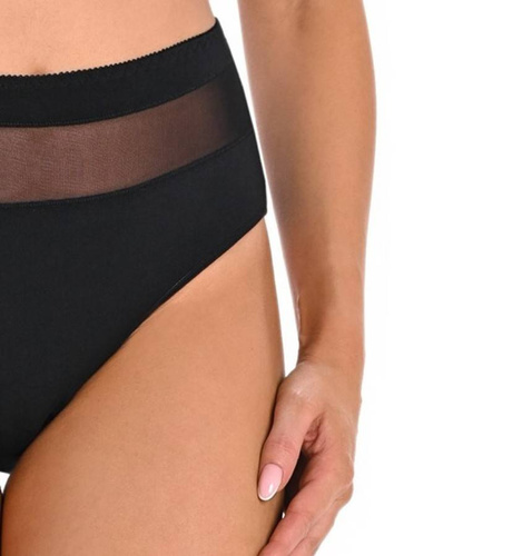 Figi z wysokim stanem Vera Teyli - czarny