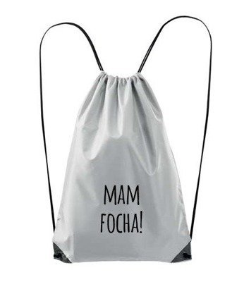 Worek "MAM FOCHA!" Moocha biały