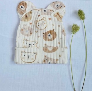 Czapka 3715MisieTeddy Marija - beż