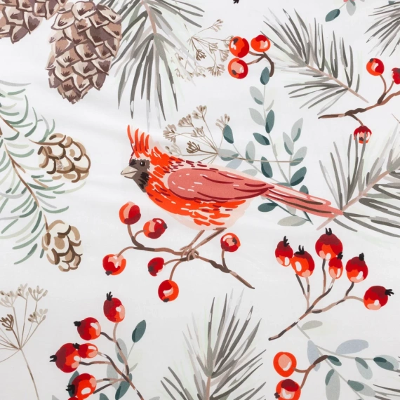 Pościel z nadrukiem z motywem świątecznym Willow Eurofirany