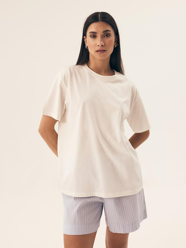 Piżama Damska 42783 Nanda Henderson -kremowy